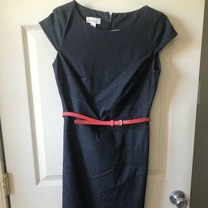 Woman’s size 4 dark denim colored dress
